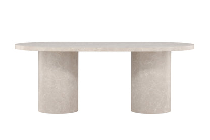Narvik Rektangulært Spisebord 200 x 100 Beige