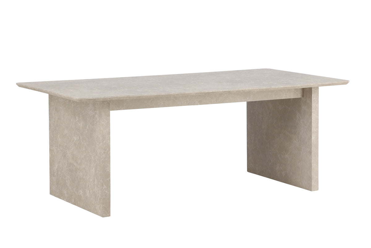 Vail firkantet spisebord 200 x 100 Beige
