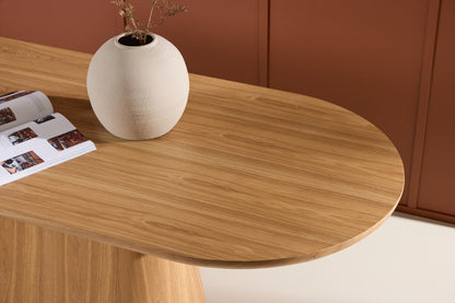 Stjärnö Ovalt Spisebord 200 x 90 Natur