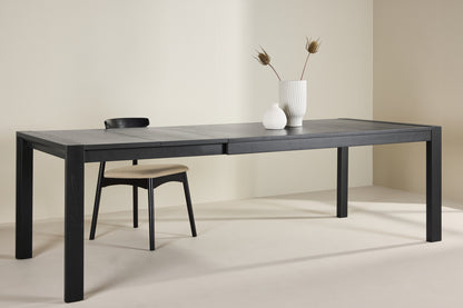 Slider Rektangulært Spisebord 170 x 95 Sort