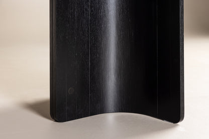 Tyresö Oval Spisebord 220 x 100 Sort
