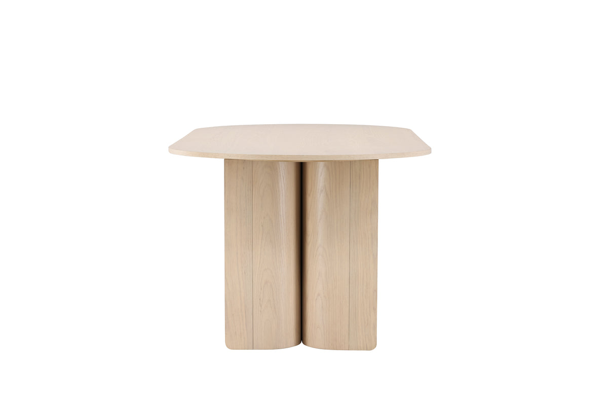 Tyresö Oval Spisebord 220 x 100 Hvidvask