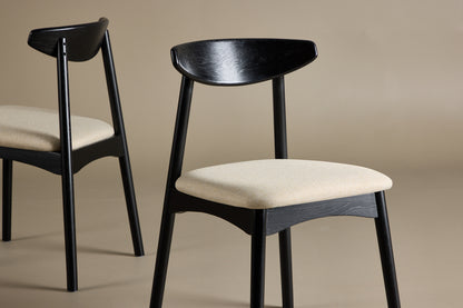 Ven Spisestol 2-Pak Black