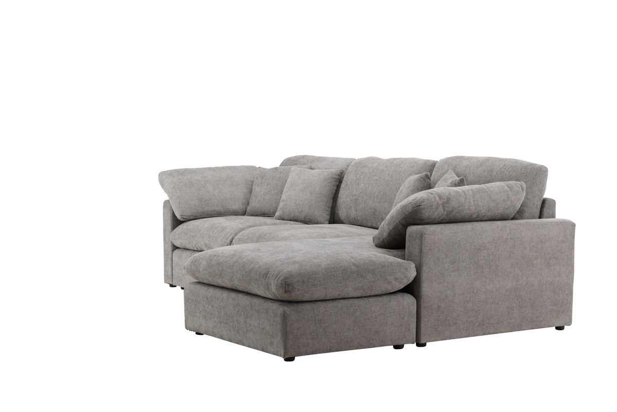 Amalfi Hjørnesofa Mørkegrå
