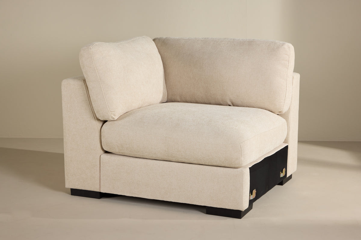 Salerno Hjørnesofa Beige