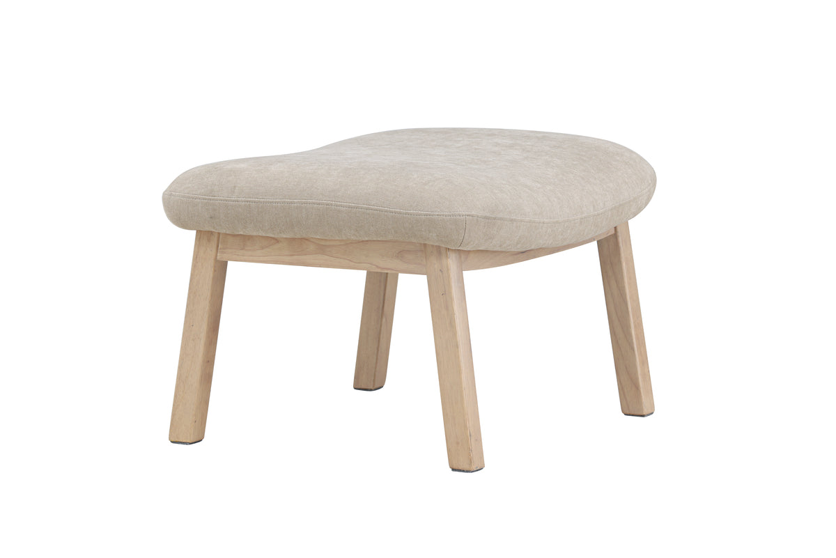 Rile Ottoman 60 x 42 x 70 Beige