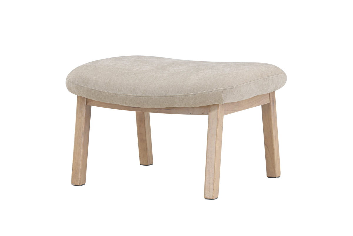Rile Ottoman 60 x 42 x 70 Beige