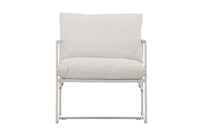 Joline Lænestol - Beige/ Beige Linnedstof