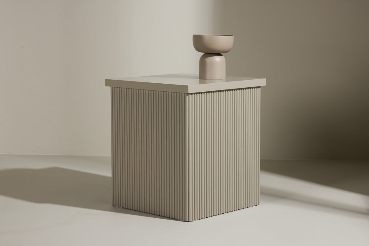 Lenox Sofabord 40 x 40 Beige