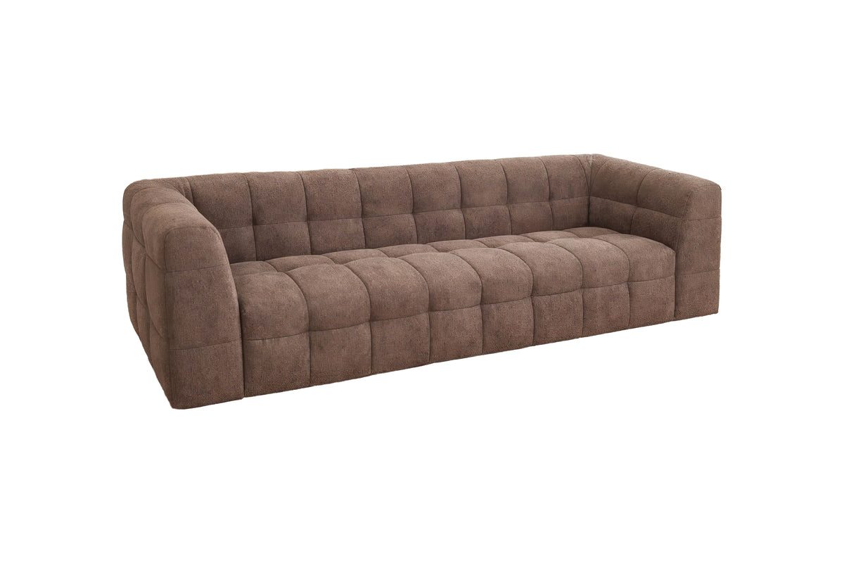 3-personers sofa, brun