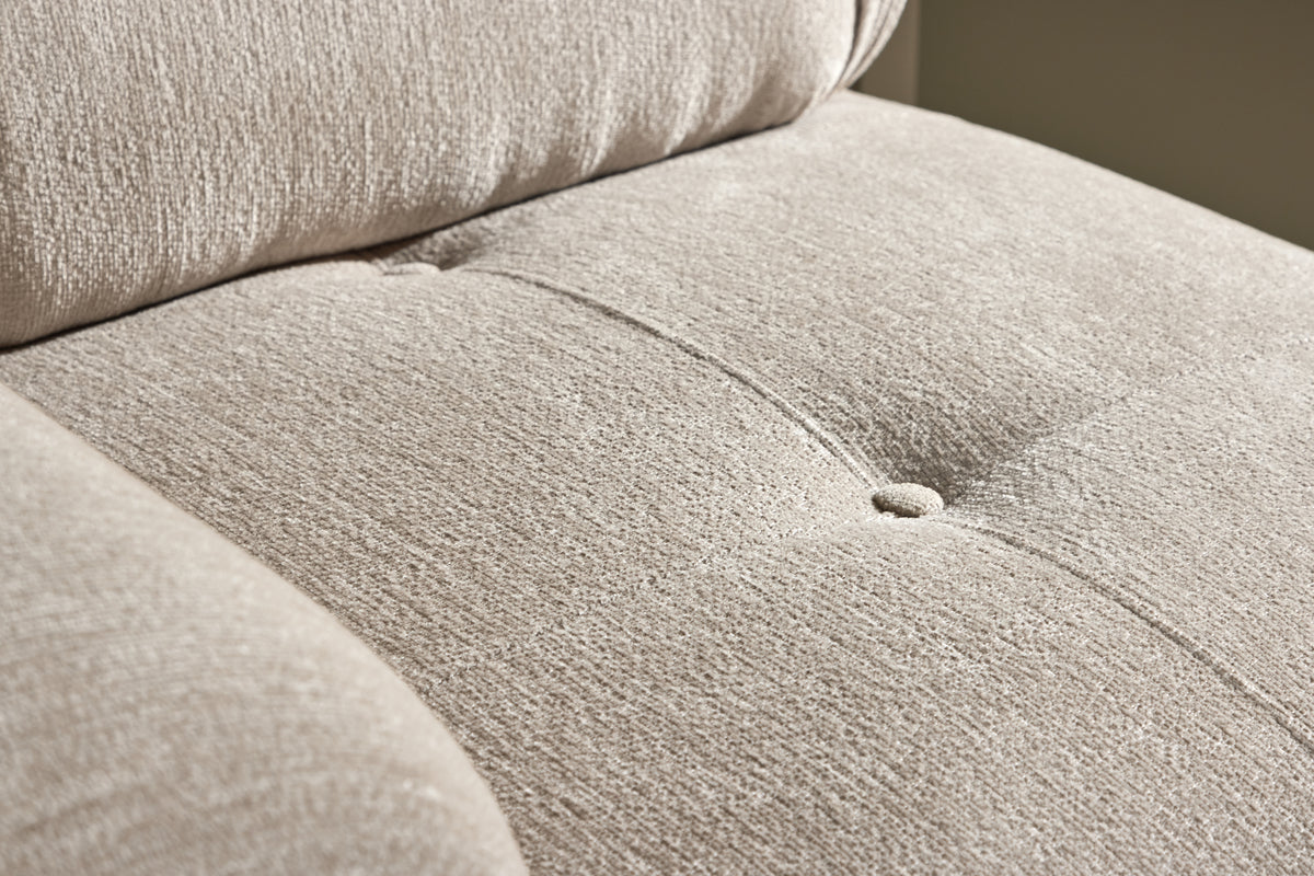 Mika Sofa Venstre-Modul Beige Sort