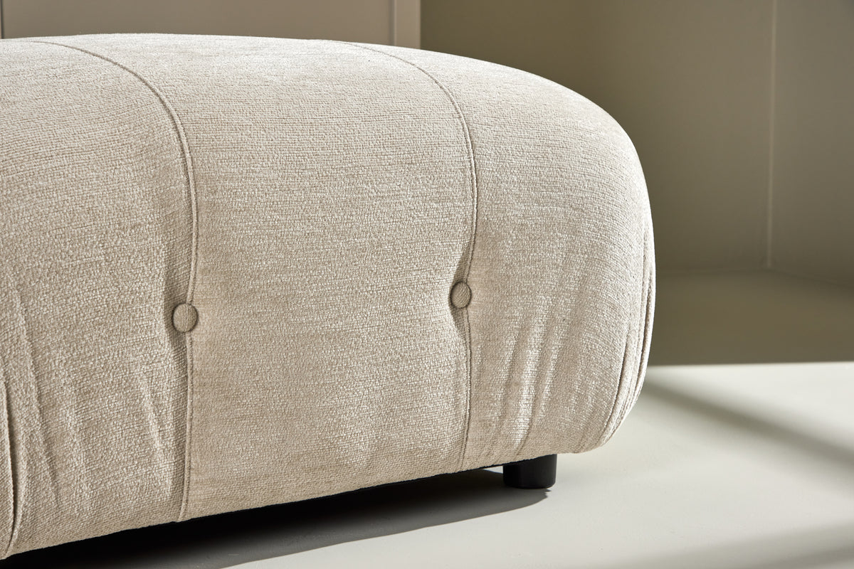 Mika Sofa Puf Beige