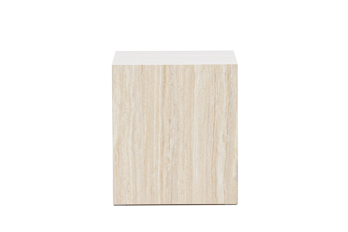 York Sofabord 40 x 40 Beige