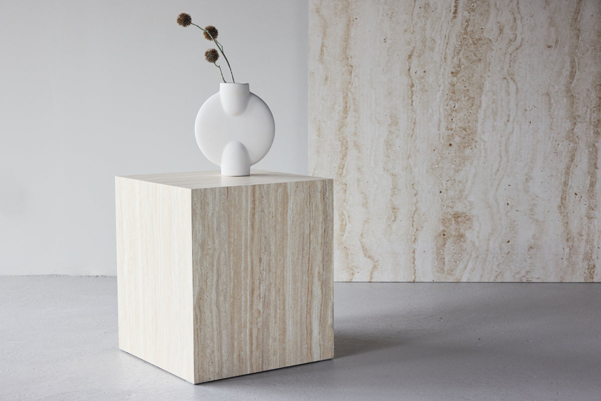 York Sofabord 40 x 40 Beige