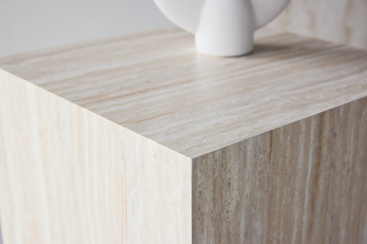 York Sofabord 40 x 40 Beige
