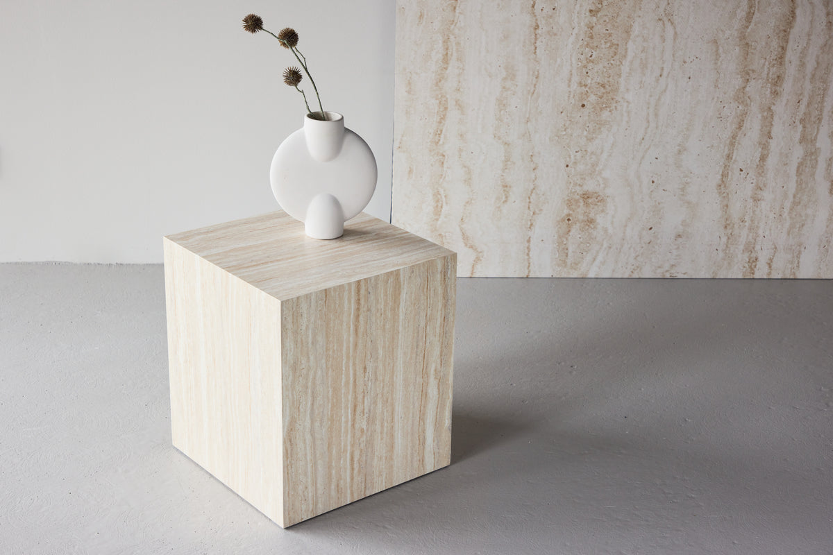 York Sofabord 40 x 40 Beige