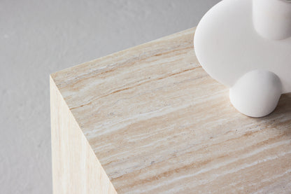 York Sofabord 40 x 40 Beige