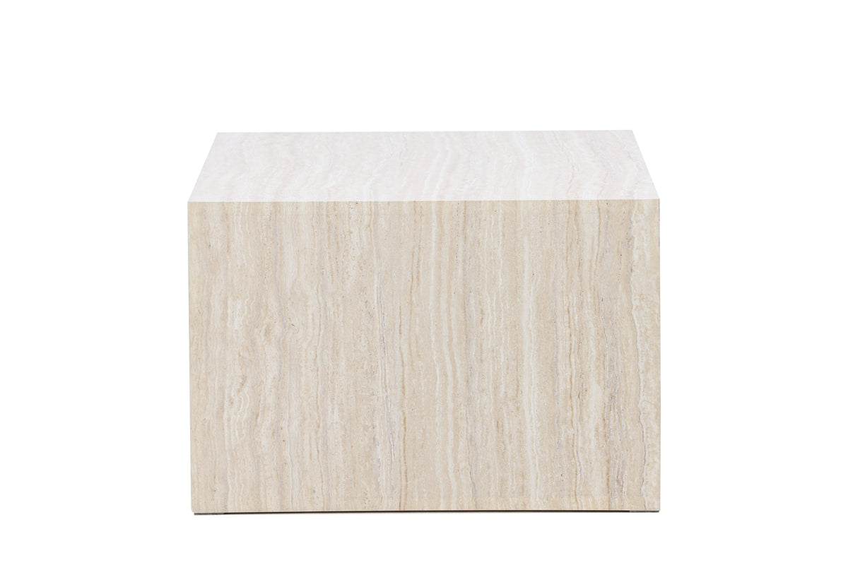 York Sofa Bord 80 x 60 Beige