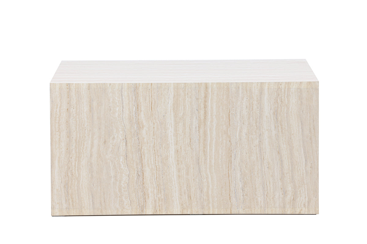 York Sofa Bord 80 x 60 Beige