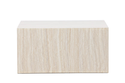York Sofa Bord 80 x 60 Beige