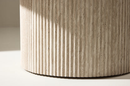 Härön Sofa Bord ⌀80 Beige