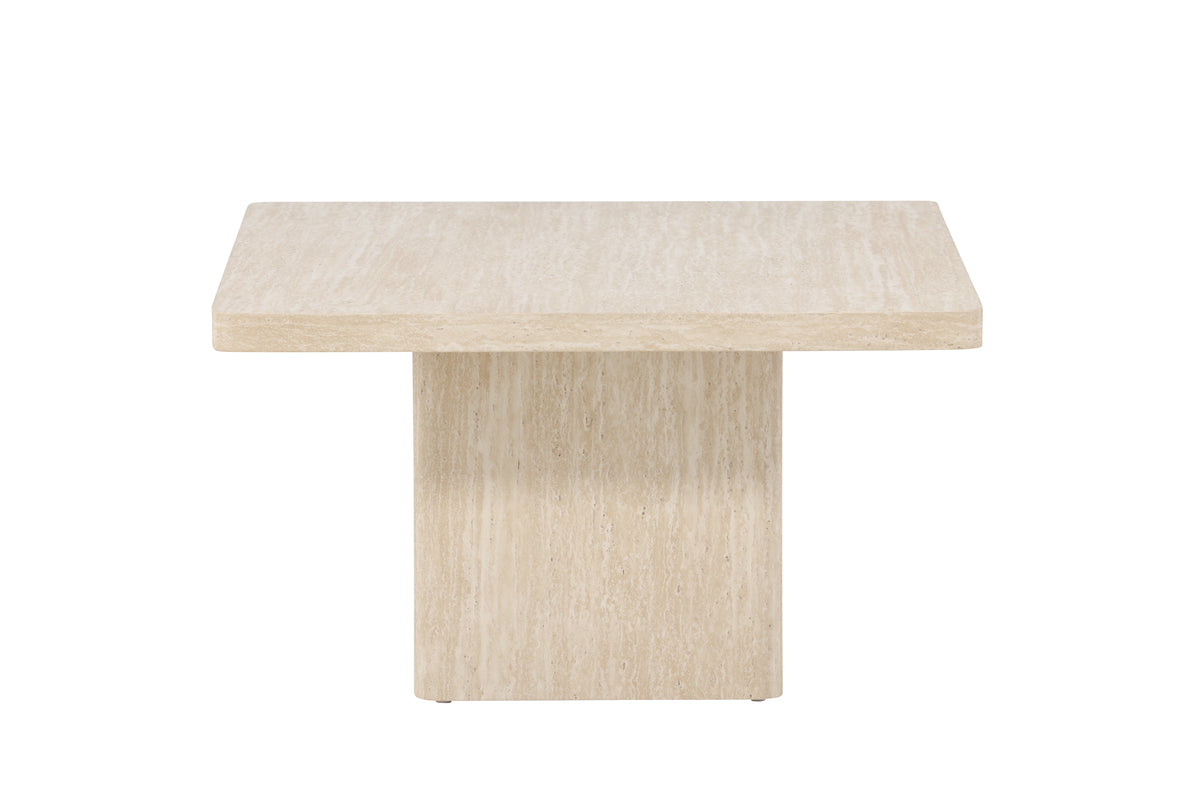 Qvart Sofabord 80 x 80 Beige