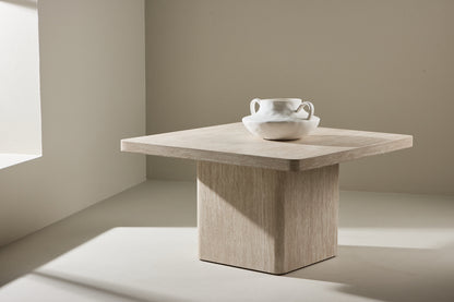 Qvart Sofabord 80 x 80 Beige
