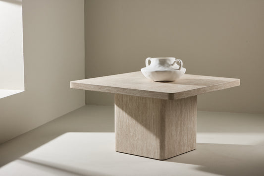 Qvart Sofabord 80 x 80 Beige
