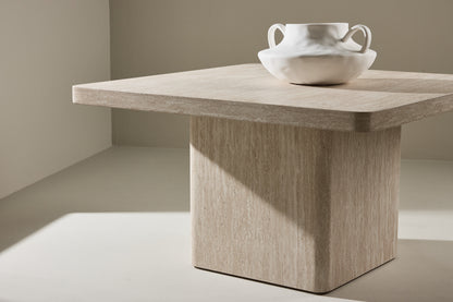 Qvart Sofabord 80 x 80 Beige