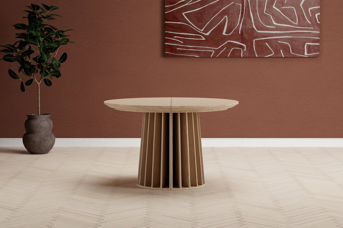 Rundt spisebord Ø120 Natur