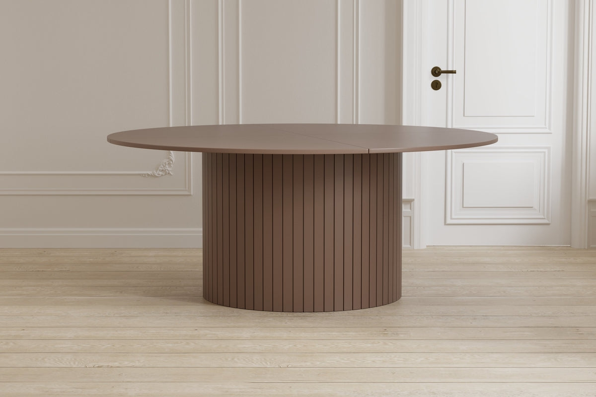 Rundt spisebord Ø180 Beige