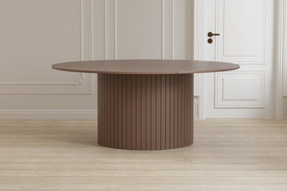 Rundt spisebord Ø180 Beige