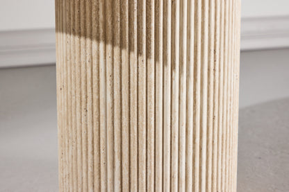 Krille Sidebord ⌀60 Beige