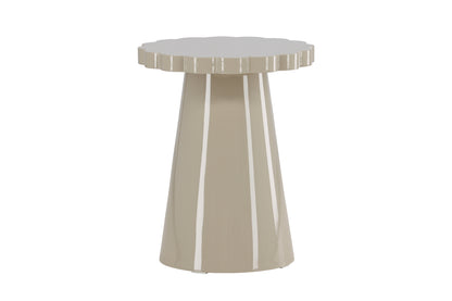 Krull Sidebord ⌀45 Beige
