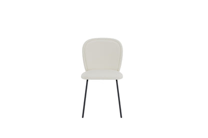 Spisebordsstol 2-pak Creme