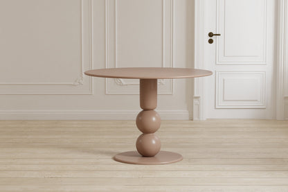 Rundt spisebord Ø110 Beige