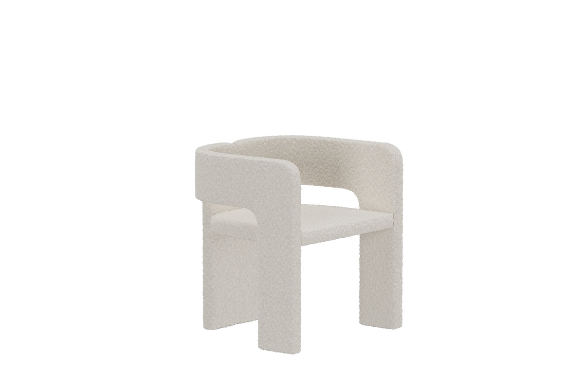 Spisebordsstol 2-pak Hvid