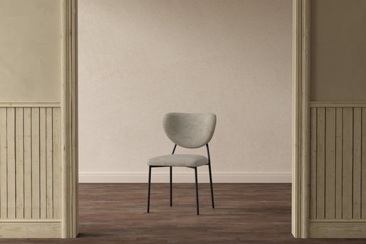 Spisebordsstol 2-pak Beige