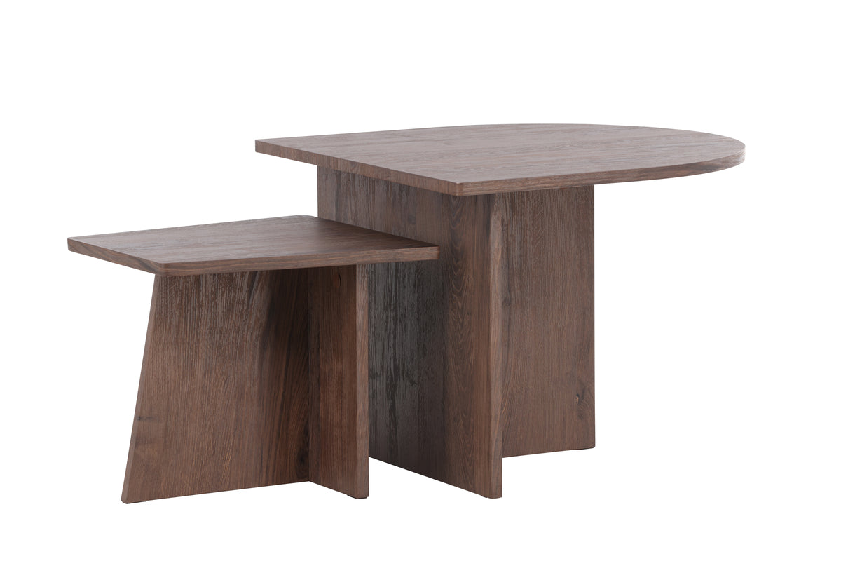 Sala Sofabord Bord 1: 60 x 60 Bord 2: 40 x 40 Mocca