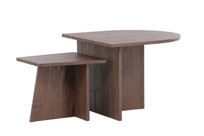 Sala Sofabord Bord 1: 60 x 60 Bord 2: 40 x 40 Mocca