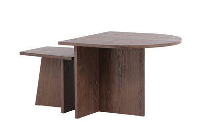 Sala Sofabord Bord 1: 60 x 60 Bord 2: 40 x 40 Mocca