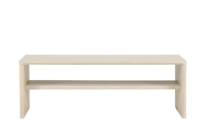 Telemarket Sofabord 110 x 50 Hvidvask