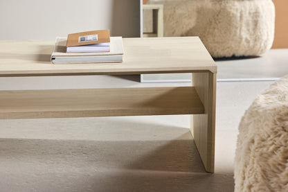 Telemarket Sofabord 110 x 50 Hvidvask