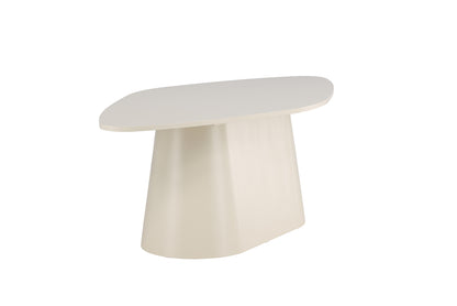 Oval Spisebord 210 x 110 Beige