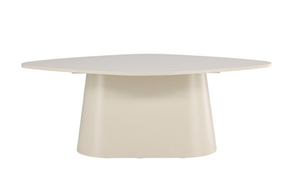 Oval Spisebord 210 x 110 Beige