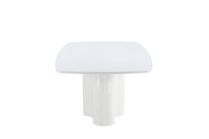 Rektangulært spisebord 220 x 110 Hvid