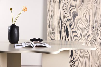 Ovalt spisebord 190 x 123 Beige