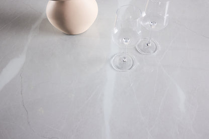 Rundt spisebord 120 Hvid