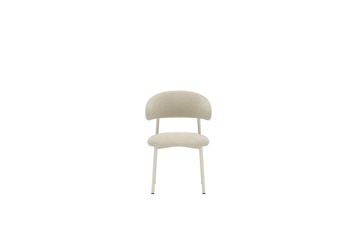 Spisebordsstol 2-pak Beige