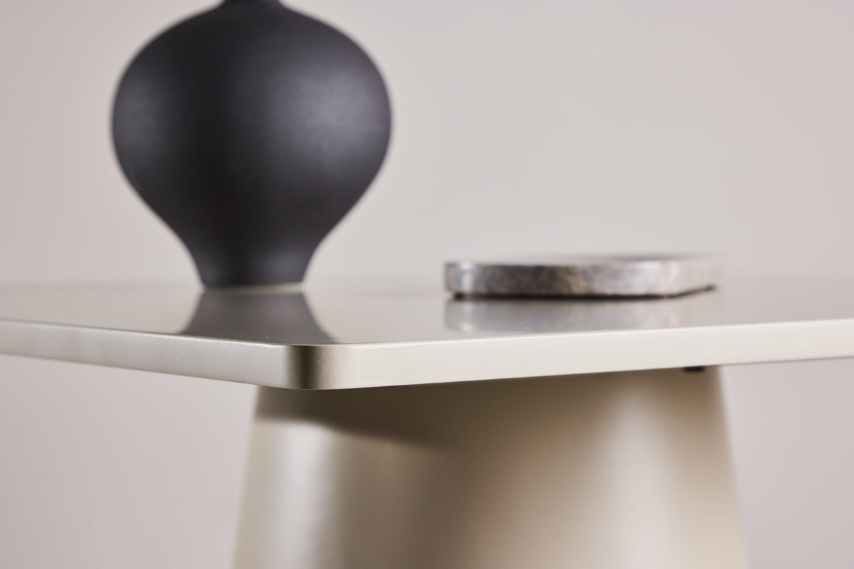 Rektangulært spisebord 80 x 80 Beige